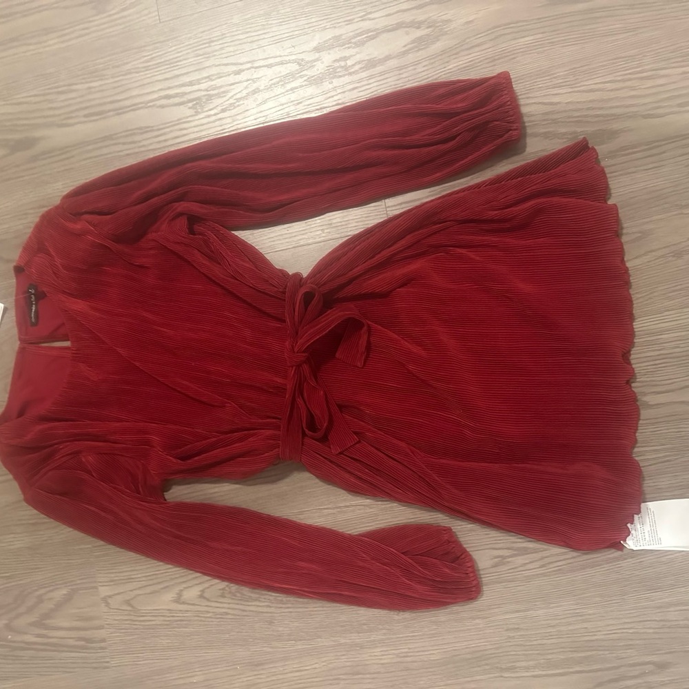 NWT A&F tie waist dress